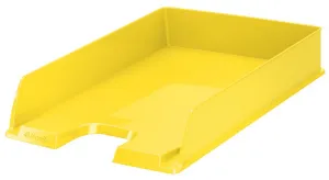 Szuflada na dokumenty Esselte Vivida Europost - żółty 254mm x 61mm x 350mm (623925)
