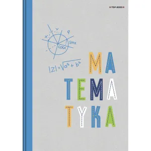 Brulion tematyczny TOP-2000 matematyka A5 80k. 70g krata 150mm x 210mm (400160621)