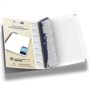 Kołozeszyt (kołobrulion) Oxford Essentials A5 90k. 90g krata 148mm x 210mm (100102938)