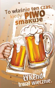 Kartka składana Ab Card 130mm x 205mm (ab Butle urodziny)