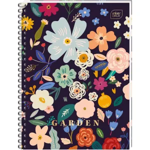 Kołozeszyt (kołonotatnik) GARDEN A6/80 A6 80k. 70g krata Interdruk (70G)