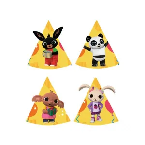 Czapka party Godan Bing 16 cm, 8 szt. - mix (9911889)