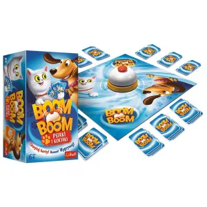 Gra planszowa Trefl boom boom Psiaki i Kociaki (01909)