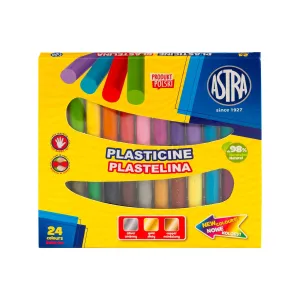 Plastelina 24 kol. mix Astra (303110001)