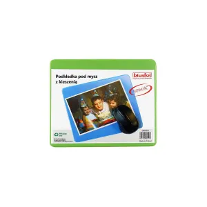 Podkładka pod mysz Biurfol - jasnozielony 220mm x 180mm (KPM-1-02)