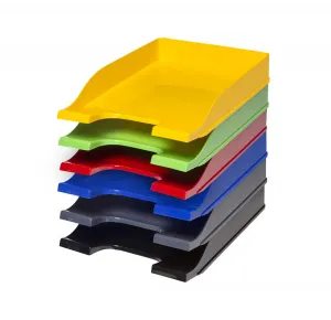 Szuflada na dokumenty Bantex Colors - czerwony 250mm x 330mm x 55mm (400050169)