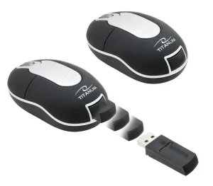 Mysz Titanum Falcon - czarny (TM101K)