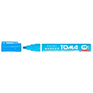 Marker olejowy Toma, niebieski 2,5mm okrągła końcówka (TO-440 1 2)