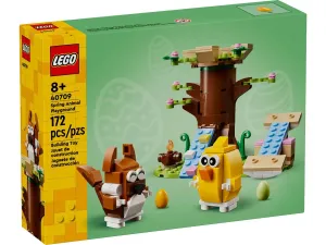 Klocki konstrukcyjne Wiosenny plac zabaw dla zwierzątek Lego (40709)