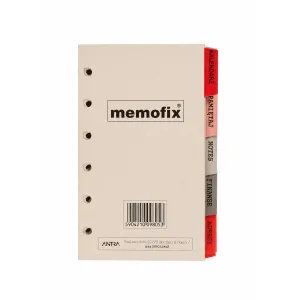 Wkład do organizera kalendarz A6   kpl [mm:] 105x148 Antra (2027)
