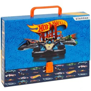 Teczka z szerokim grzbietem na klips Starpak Hot Wheels A4 kolor: mix 310mm x 230mm (337293)