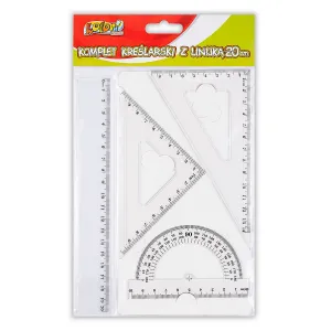 Komplet geometryczny Penmate Kolori KOLORI (TT6663)
