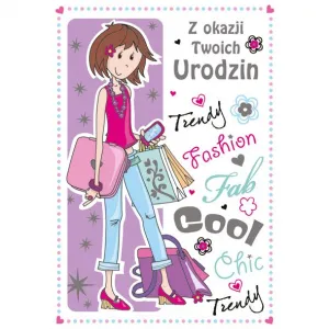 Kartka składana Pol-mak Chrzest Extra B6 (b6x)