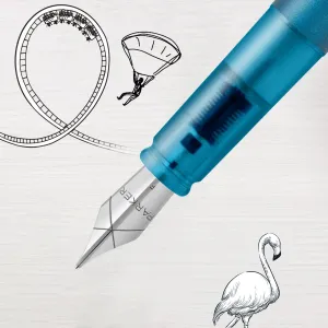 Ekskluzywne pióro tłoczkowe VECTOR XL Teal M Parker (2159746)