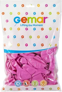 Balon gumowy 100 szt. różowy jasny 12cal Godan (G110/06)