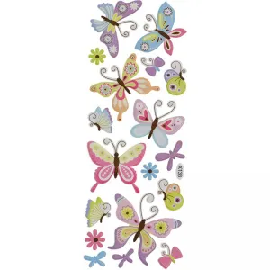 Naklejka (nalepka) Titanum Craft-Fun Series motyle (X133)