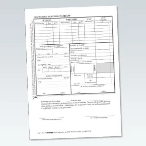 Druk offsetowy A5 Delegacja 100k. Stolgraf (K31)
