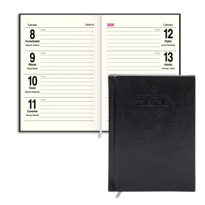 Kalendarz książkowy (terminarz) PRESTIGE A6 Press (tygodniowy)