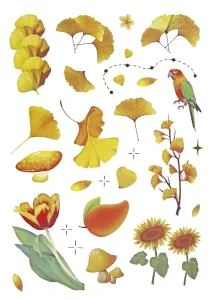 Naklejka (nalepka) Craft-Fun Series Naklejki foliowe 8 plansz Titanum (25YZ008)