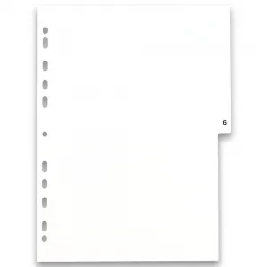 Przekładka numeryczna Oxford A4 mix 12k 1-12 225mm x 300mm (100204769)