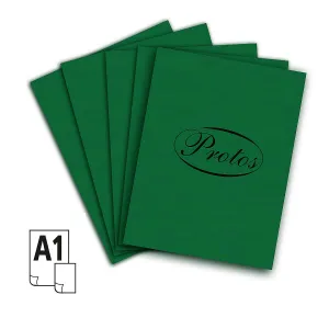 Brystol A1 zielony ciemny 160-180g 20k [mm:] 610x860 Protos