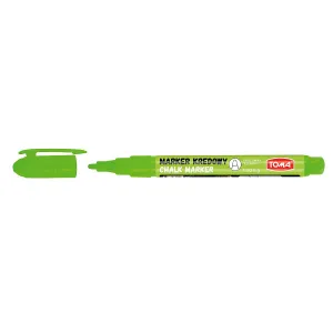 Marker specjalistyczny Toma kredowy, zielony 1,5mm okrągła końcówka