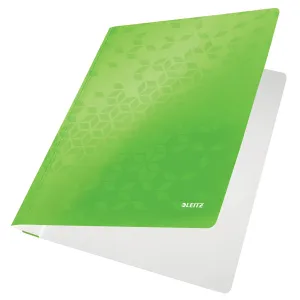 Skoroszyt Leitz WOW A4 - zielony metaliczny 80g (30010064)