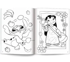 Książka dla dzieci Stich. Megakolorowanka. Brokatowe naklejki Ameet (KOLB 9101)