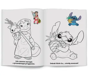 Książka dla dzieci Stich. Naklejam i Koloruję Ameet (NAK 9115)