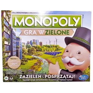Gra planszowa Dami Monopoly w zielone (E9348)