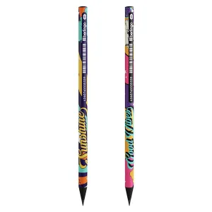 Ołówek Groovy z czarnego drewna HB Berlingo (352443)