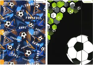 Teczka kartonowa na gumkę Football A4 mix Starpak (553549)