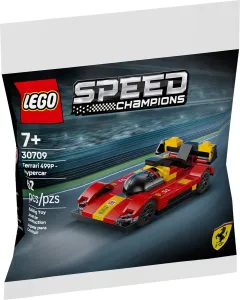 Klocki konstrukcyjne Speed Champions Ferrari 499P – hipersamochód Lego (30709)