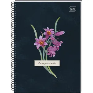 Kołozeszyt (kołonotatnik) A6 Hybrid Fiori 80k. 70g krata Interdruk