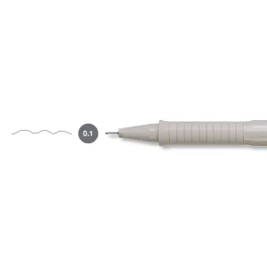 Cienkopis kreślarski Ecco Pigment wkład czarny 0,1mm 1kol. Faber Castell (FC166199)