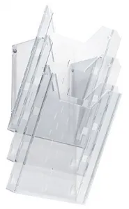 Pojemnik na dokumenty pionowy Durable Combiboxx A4 - bezbarwny