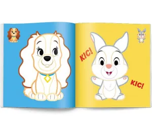 Książka dla dzieci Disney Maluch. Koloruj Według Linii Ameet (COLN 9201)