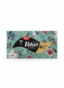 Chusteczki higieniczne 4W Excellence 90 szt Velvet