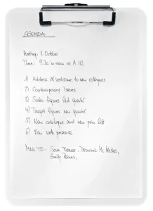 Deska z klipem (podkład do pisania) WOW A4 biała Leitz (39710001)