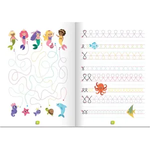 Książka dla dzieci Piszę i zmazuję. Rysuję szlaczki z pisakiem Aksjomat