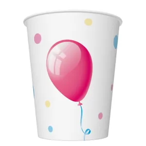 Kubek jednorazowy daisy papier 250ml Pol-mak (01)