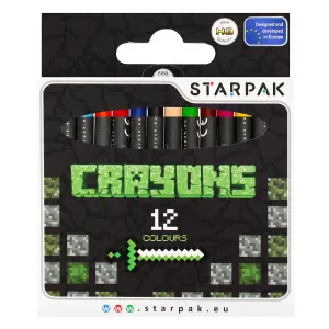 Kredki świecowe Pixel 12 kol. Starpak (484792)
