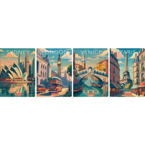 Brulion Retro City A5 96k. 70g krata Herlitz (400196840)