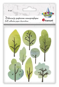 Ozdoba papierowa Craft-Fun Series drzewa 3D Titanum (7520)