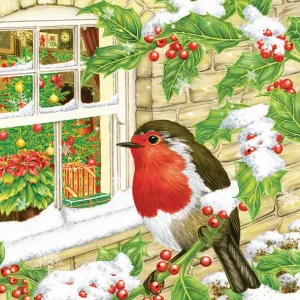 Serwetki Pol-mak gwiazdka - mix 330mm x 330mm (Sd GW)