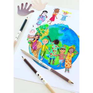 Kredki ołówkowe Children of the world 24+3 kol. Faber Castell (511515 FC)