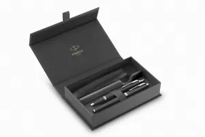 Zestaw ekskluzywny IM  długopis + pióro CT BLACK Parker (2214457)