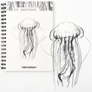 Blok artystyczny szkicownik meduza B5 120g 60k Narcissus