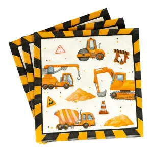 Serwetki plac budowy mix papier [mm:] 330x330 Arpex (DC4831F)