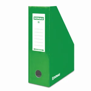 Pojemnik na dokumenty pionowy Donau A4 - zielony (7648101-06fsc)